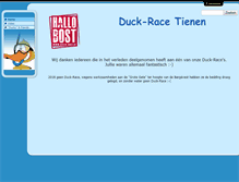 Tablet Screenshot of duckrace.be